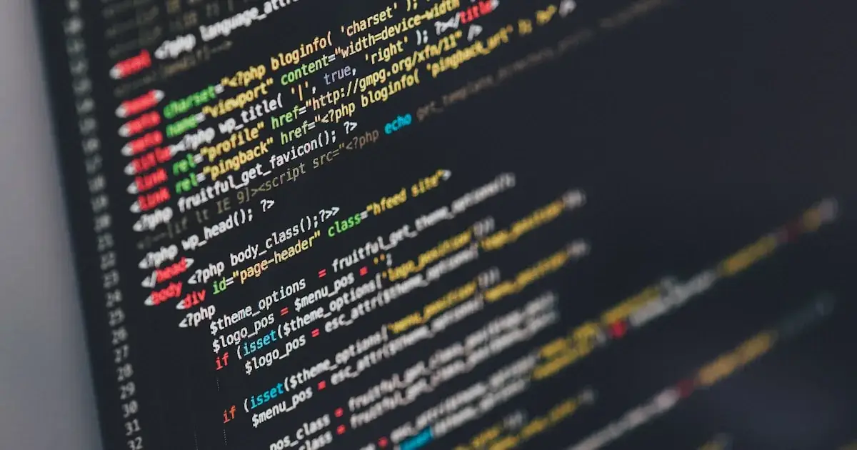 Screen with HTML and CSS code from DAW course